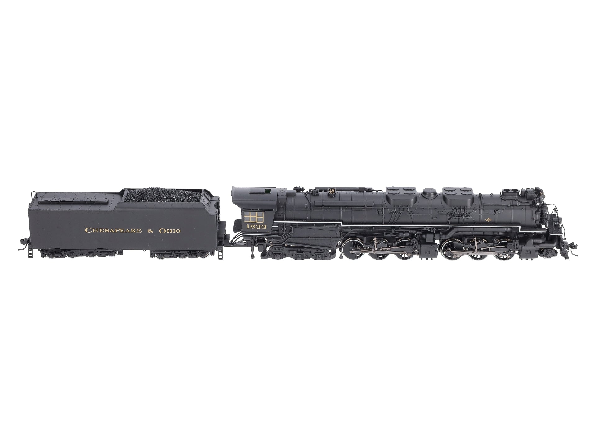 Rivarossi R5454 HO Scale C&O Class 2-6-6-6 Steam Locomotive & Tender #1633  NIB