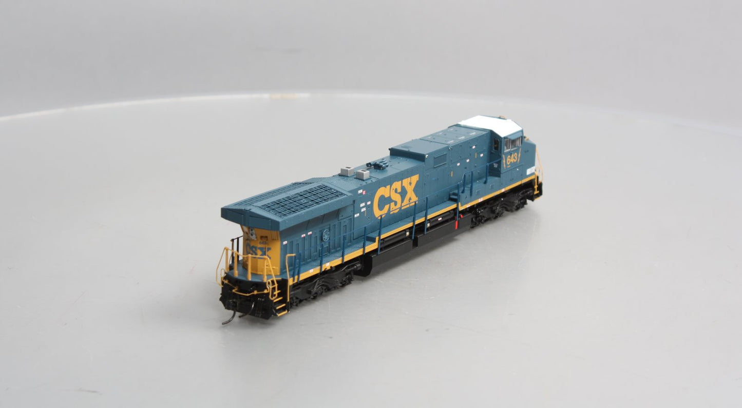 Broadway Limited 4787 HO Scale CSX GE AC6000 Diesel Engine #643 w/Paragon3