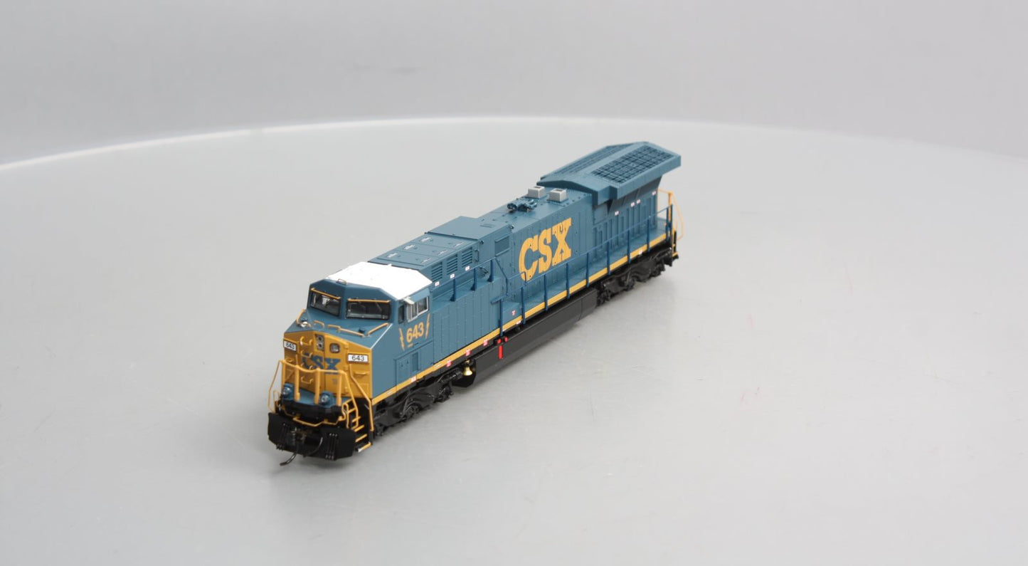 Broadway Limited 4787 HO Scale CSX GE AC6000 Diesel Engine #643 w/Paragon3