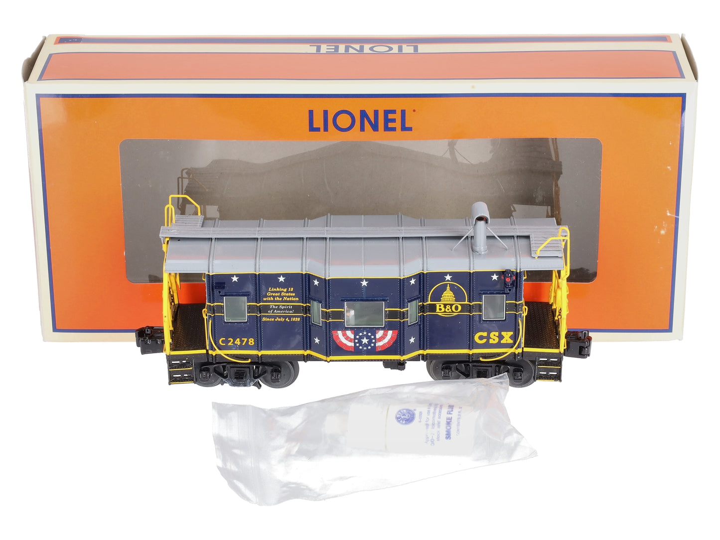 Lionel 6-27651 CSX Heritage Baltimore & Ohio I-12 Caboose