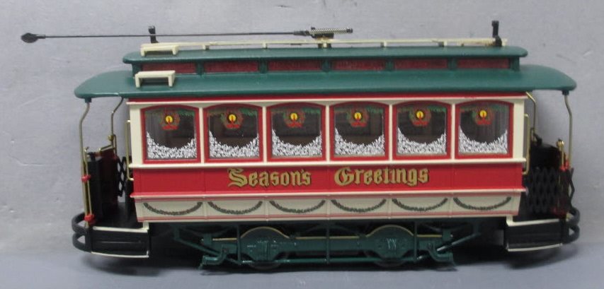 Bachmann Village Street shops Car Set On30 Scale Trolley