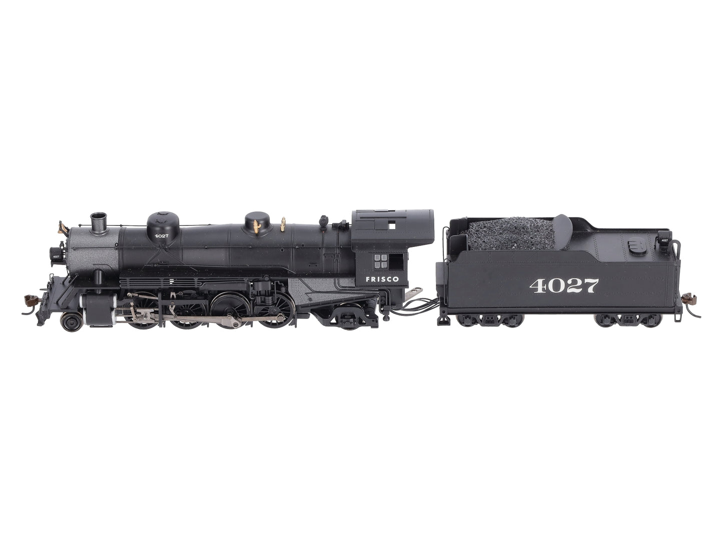 Bachmann 54405 HO Frisco 2-8-2 Light Steam Loco w/ Med Tender DCC Ready #4027