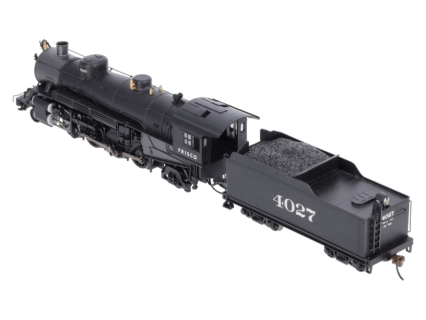 Bachmann 54405 HO Frisco 2-8-2 Light Steam Loco w/ Med Tender DCC Ready #4027