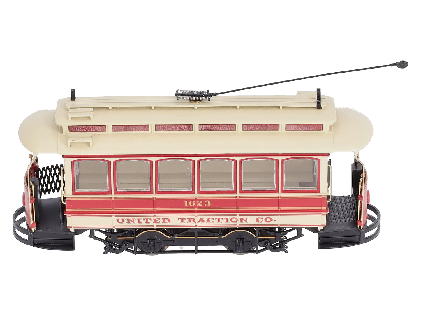 Bachmann 25128 On30 United Traction Co. Powered Closed Streetcar