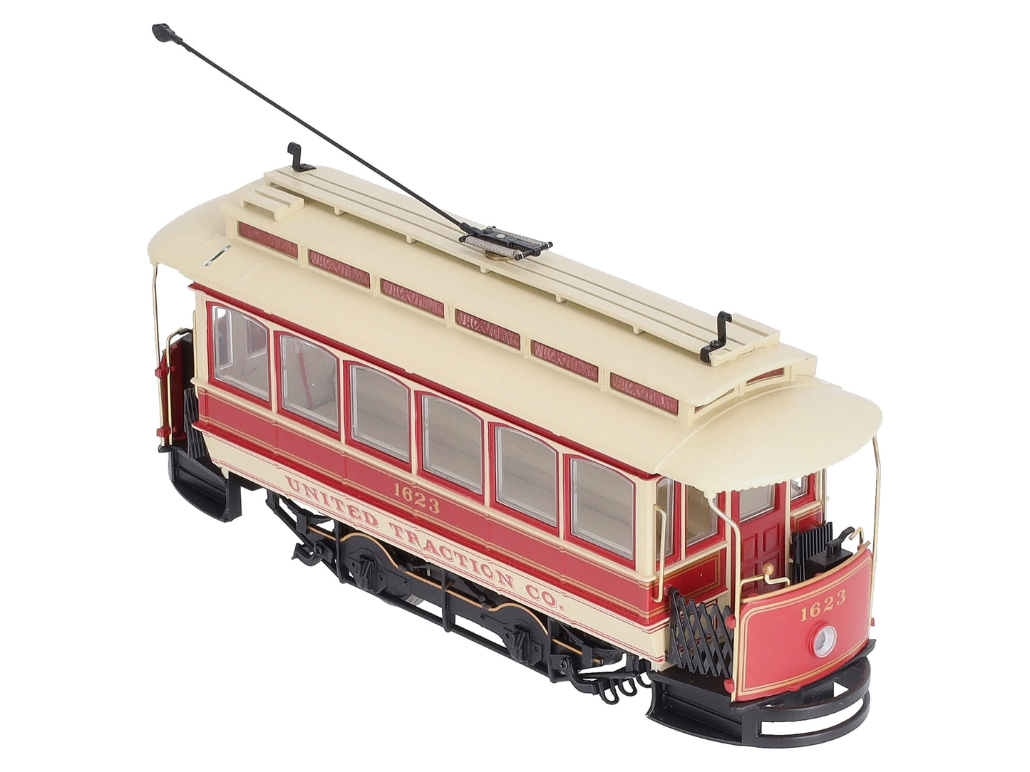 Bachmann 25128 On30 United Traction Co. Powered Closed Streetcar