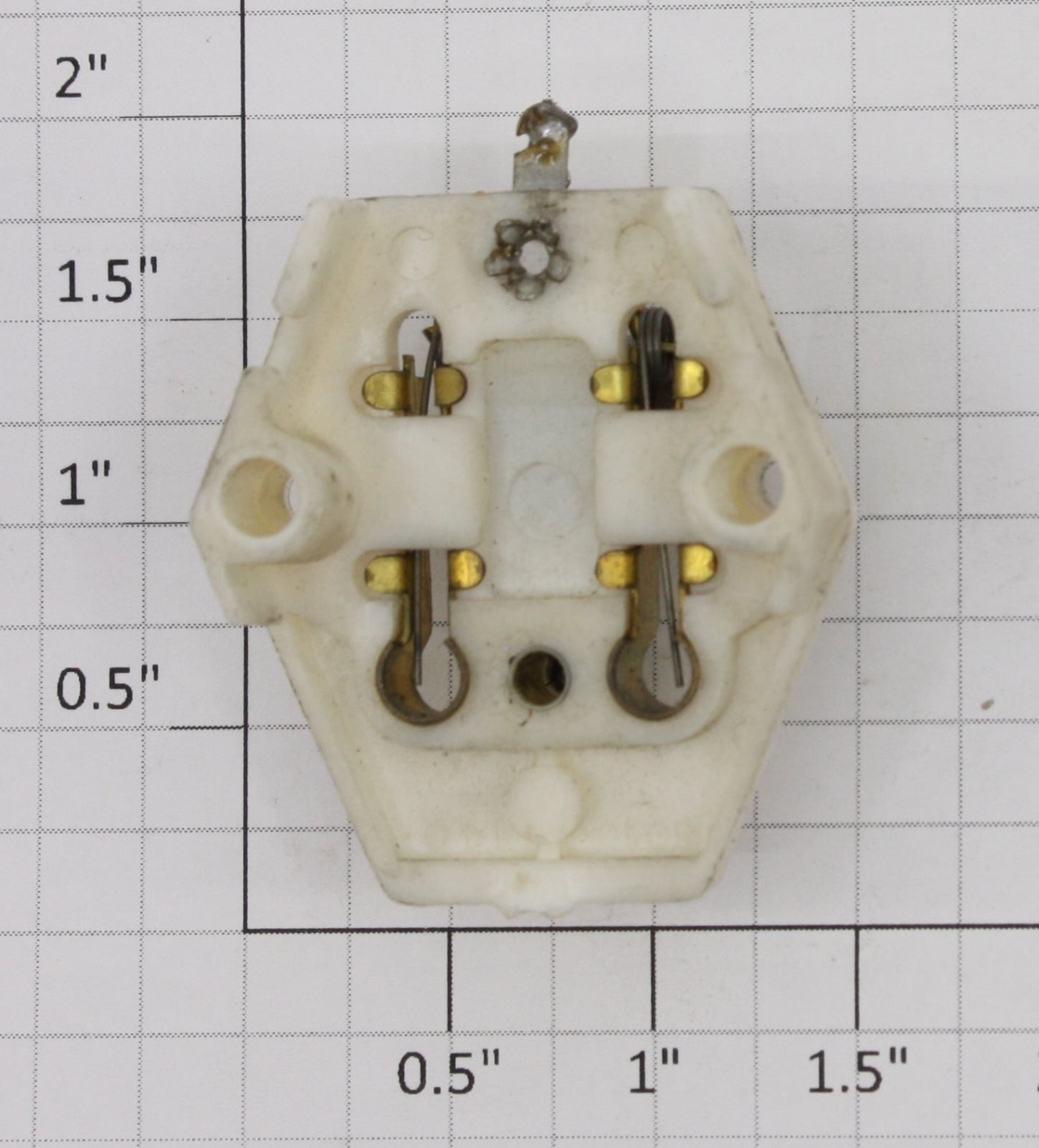 Lionel 8010-139 White Diesel Brush Plate Assembly