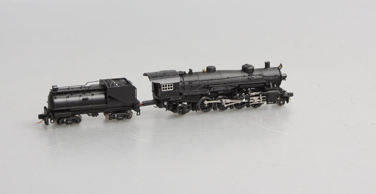 Model Power 7590 N Undecorated 2-8-2 Mikado w/Vanderbilt Tender