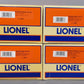 Lionel 6-29066 O Scale CNJ Madison Passenger Cars (Set of 4) MT/Box