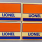 Lionel 6-29066 O Scale CNJ Madison Passenger Cars (Set of 4) MT/Box