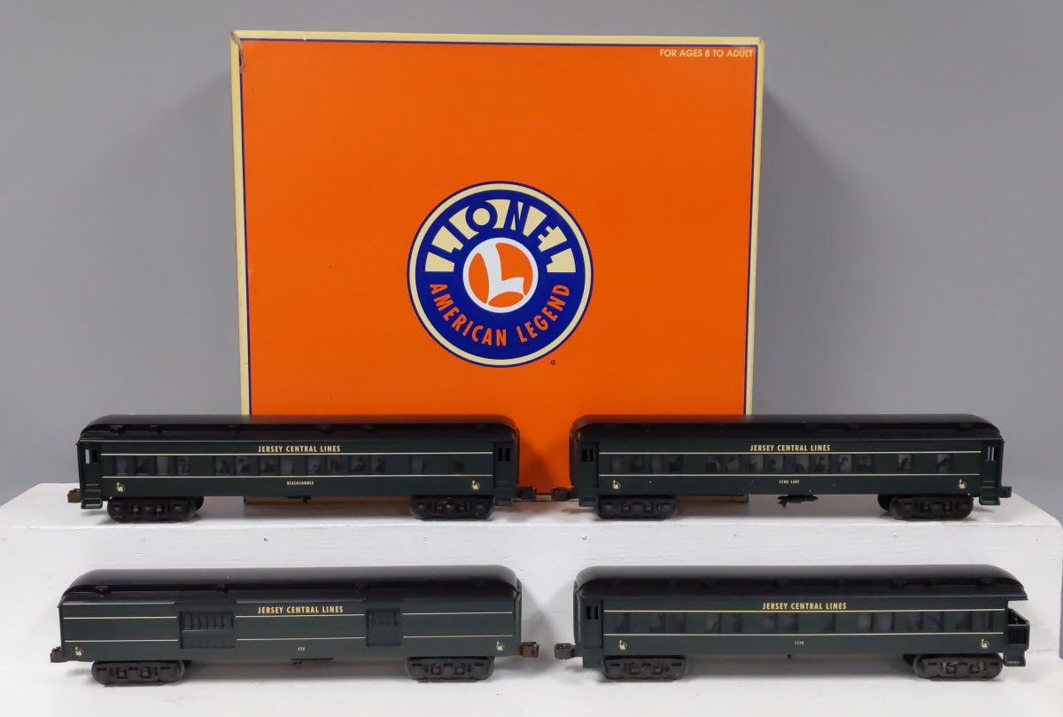 Lionel 6-29066 O Scale CNJ Madison Passenger Cars (Set of 4) MT/Box