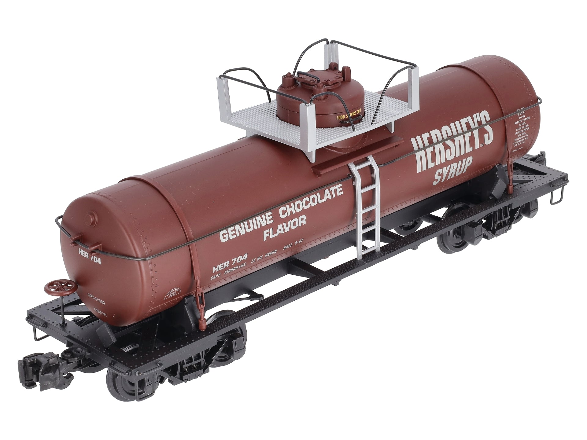 G-SCALE ART#41313 WYANDOTTE offers SINGLE DOME/CHEMICAL TANK CAR