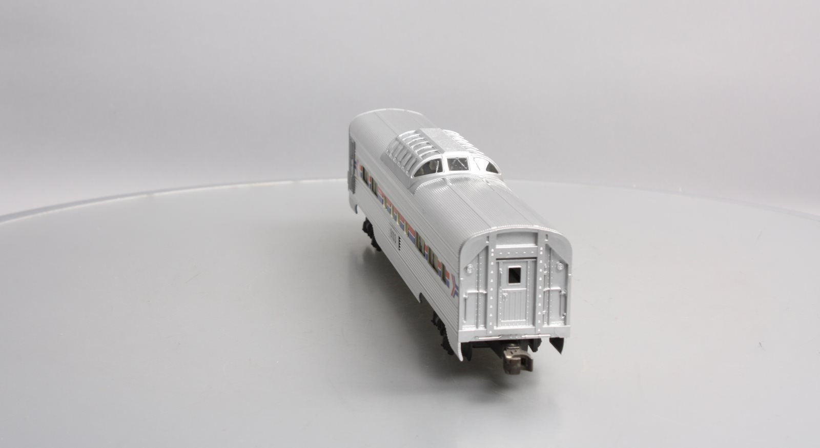 Lionel #6-9579 O Gauge Burlington Silver hotsell Kettle, Aluminum Vista Dome USED no BOX