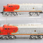 Lionel 2353 Vintage O Santa Fe F-3 AA Diesel Locomotive Set VG