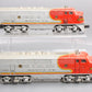 Lionel 2353 Vintage O Santa Fe F-3 AA Diesel Locomotive Set VG