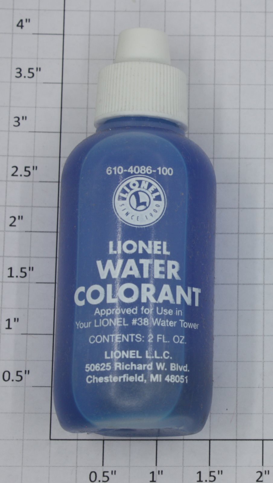 Lionel 14086-100 Blue Water Tower Colorant