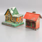 Vintage O Gauge Tinplate Buildings: School & House [2]