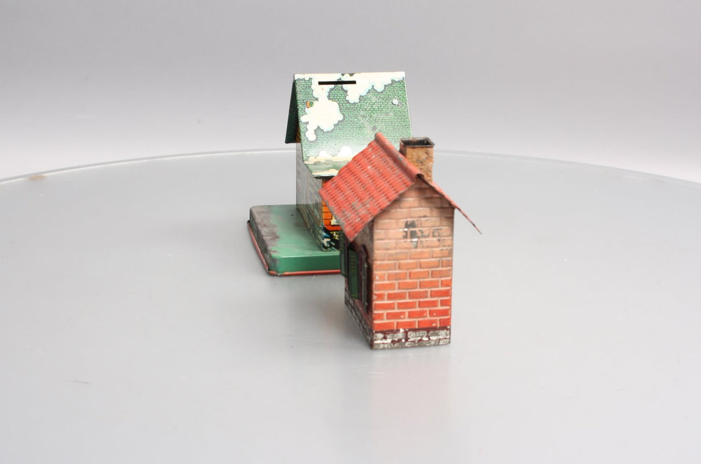 Vintage O Gauge Tinplate Buildings: School & House [2]