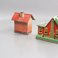 Vintage O Gauge Tinplate Buildings: School & House [2]