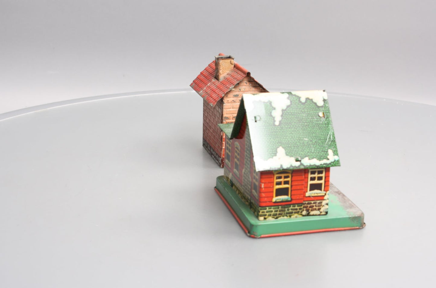 Vintage O Gauge Tinplate Buildings: School & House [2]