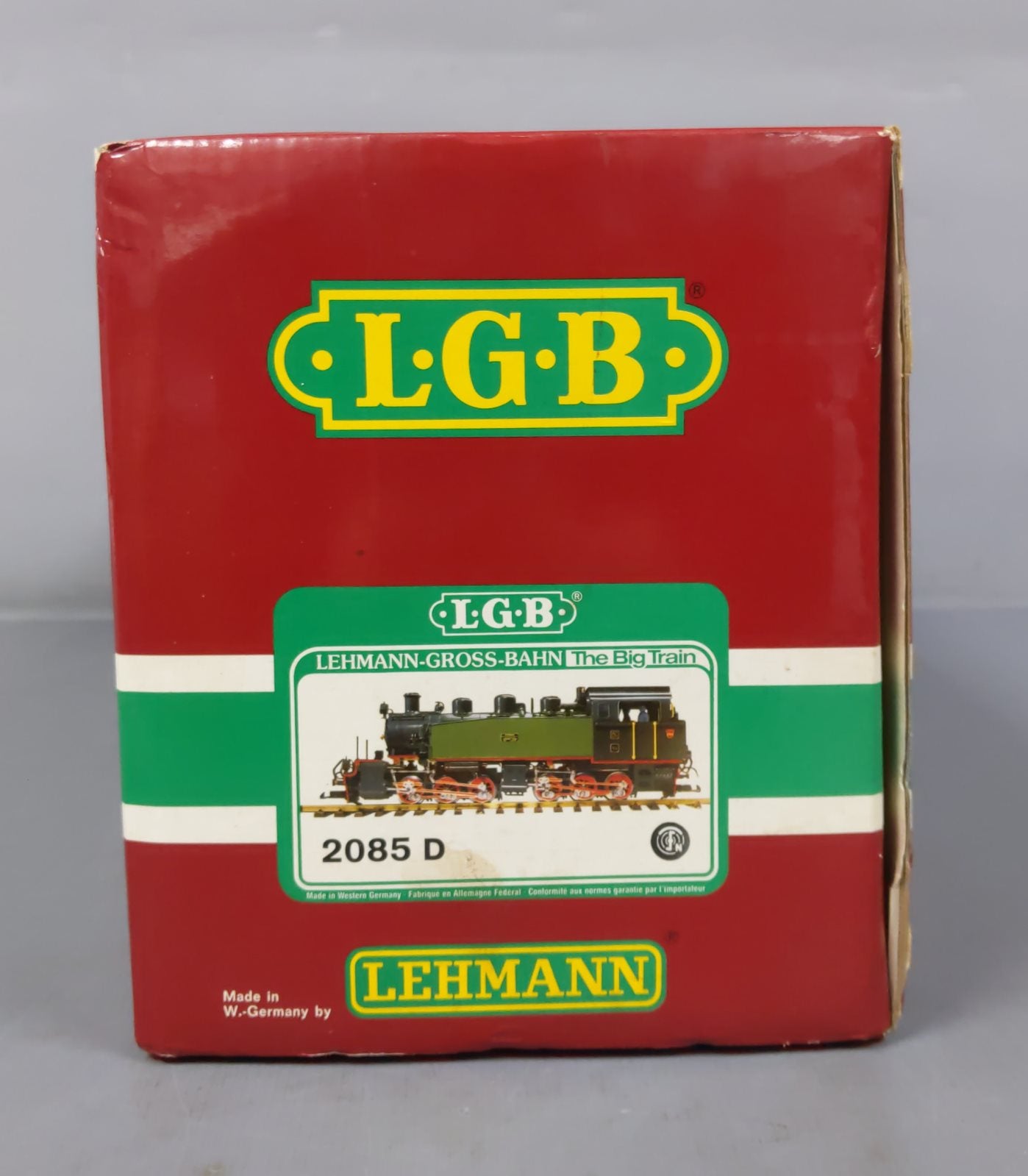 低価限定品LGB LEHMANN 2085D Steam Locomotive LEHMANN-GROSS-BAHN The Big Train Gゲージ 鉄道模型 模型 列車 ヨーロッパ 機関車 ジャンク F6465092 Gゲージ