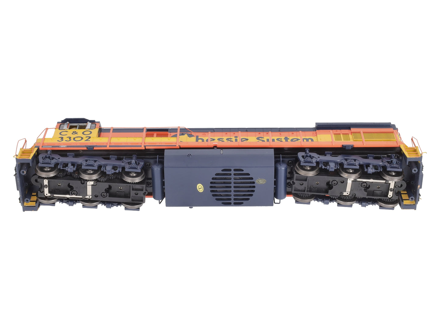 MTH 20-2845-2 O Chessie U30C Diesel Engine w/PS2 #3300 (Scale Wheels)