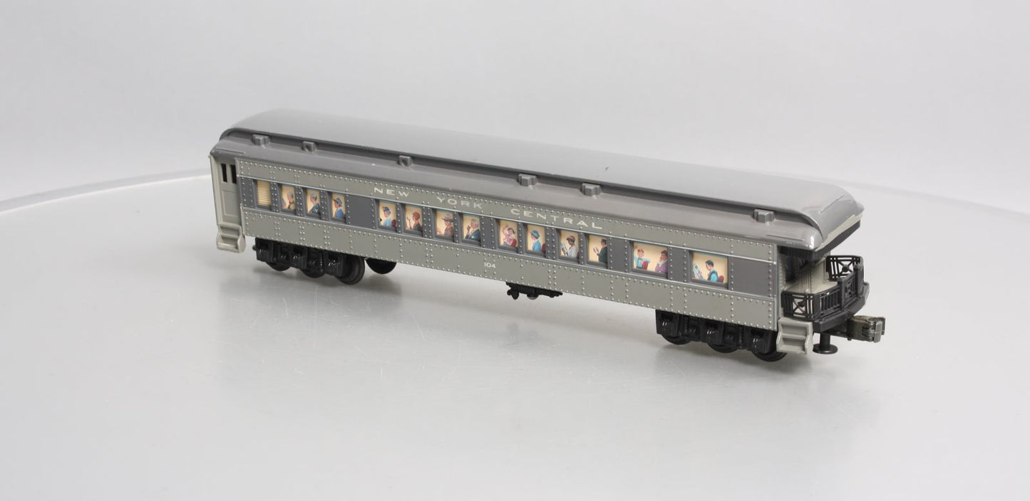 Williams O Gauge Custom New York Central Passenger Car #104 VG