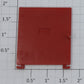 Lionel 16275-14 Red Boxcar Door with Guides