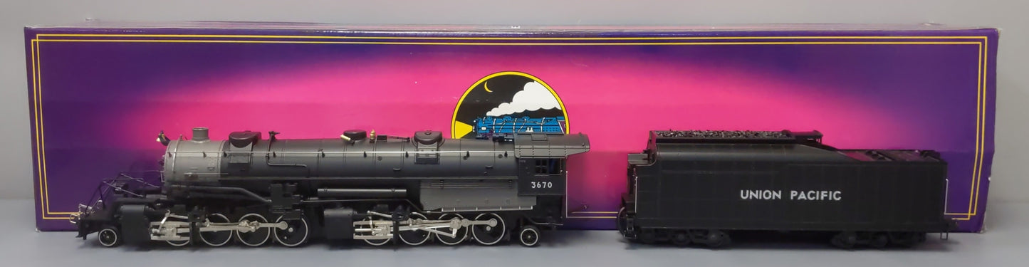 MTH 20-3012-1 UP 2-8-8-2 Y3 Mallet Steam Locomotive w/ PS1 #3670 VG/Box