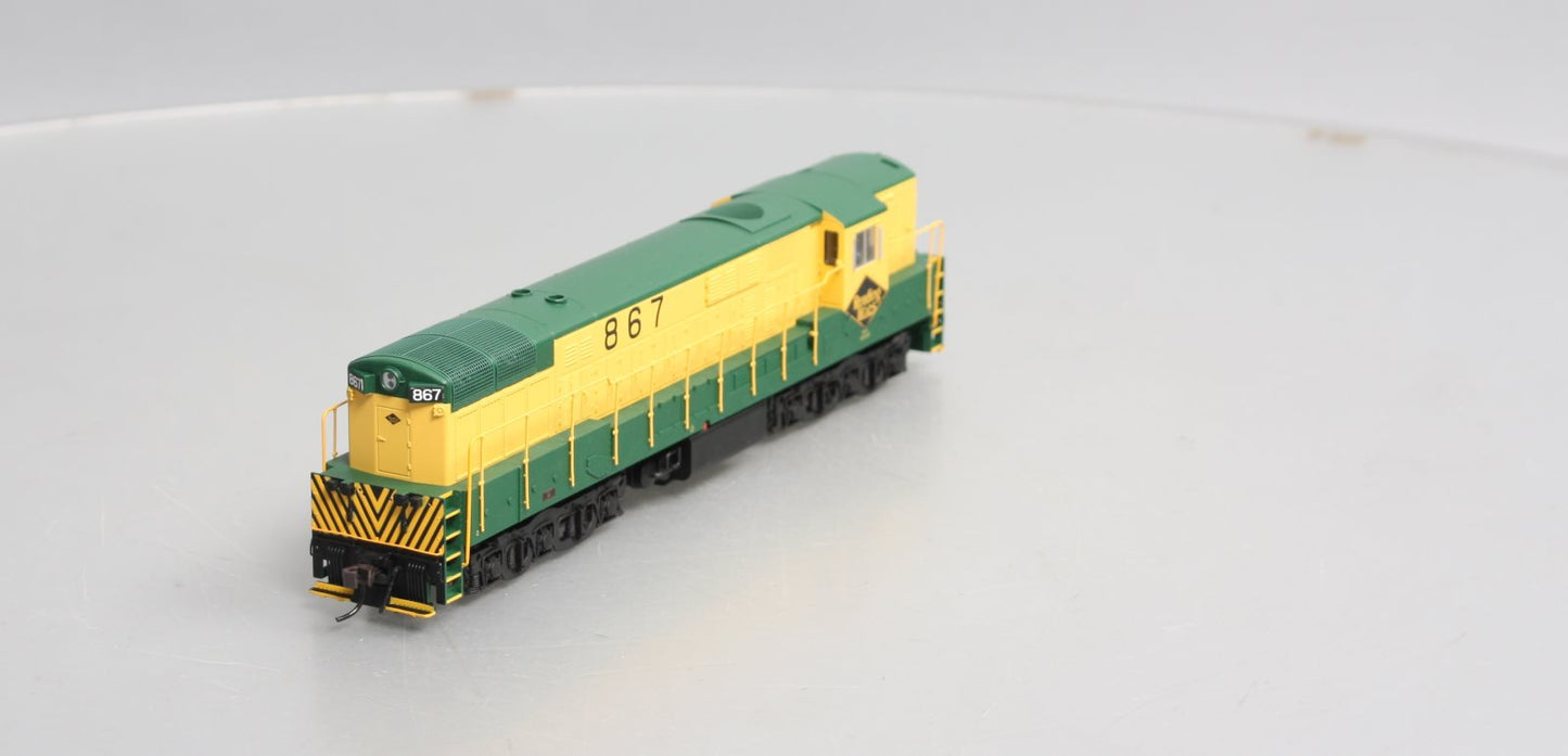 Atlas 7866 HO Scale Reading FM Trainmaster Diesel Locomotive #867