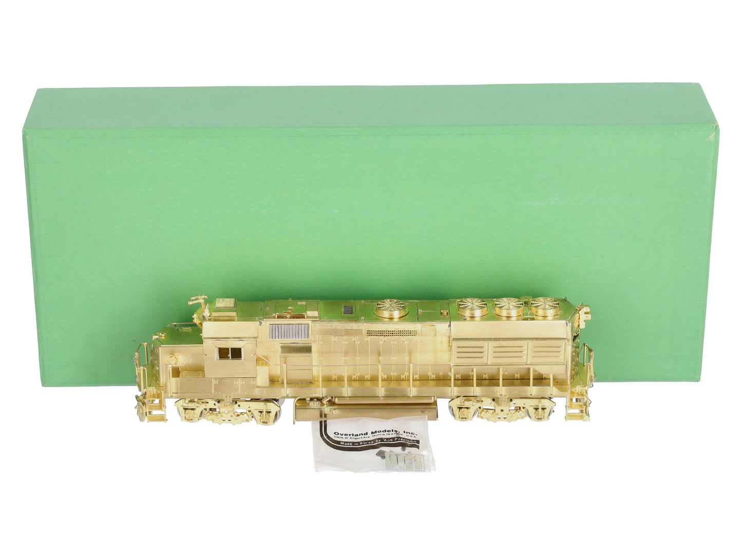 Overland 5122 HO BRASS SP GP40X Diesel Locomotive - Unpainted EX/Box