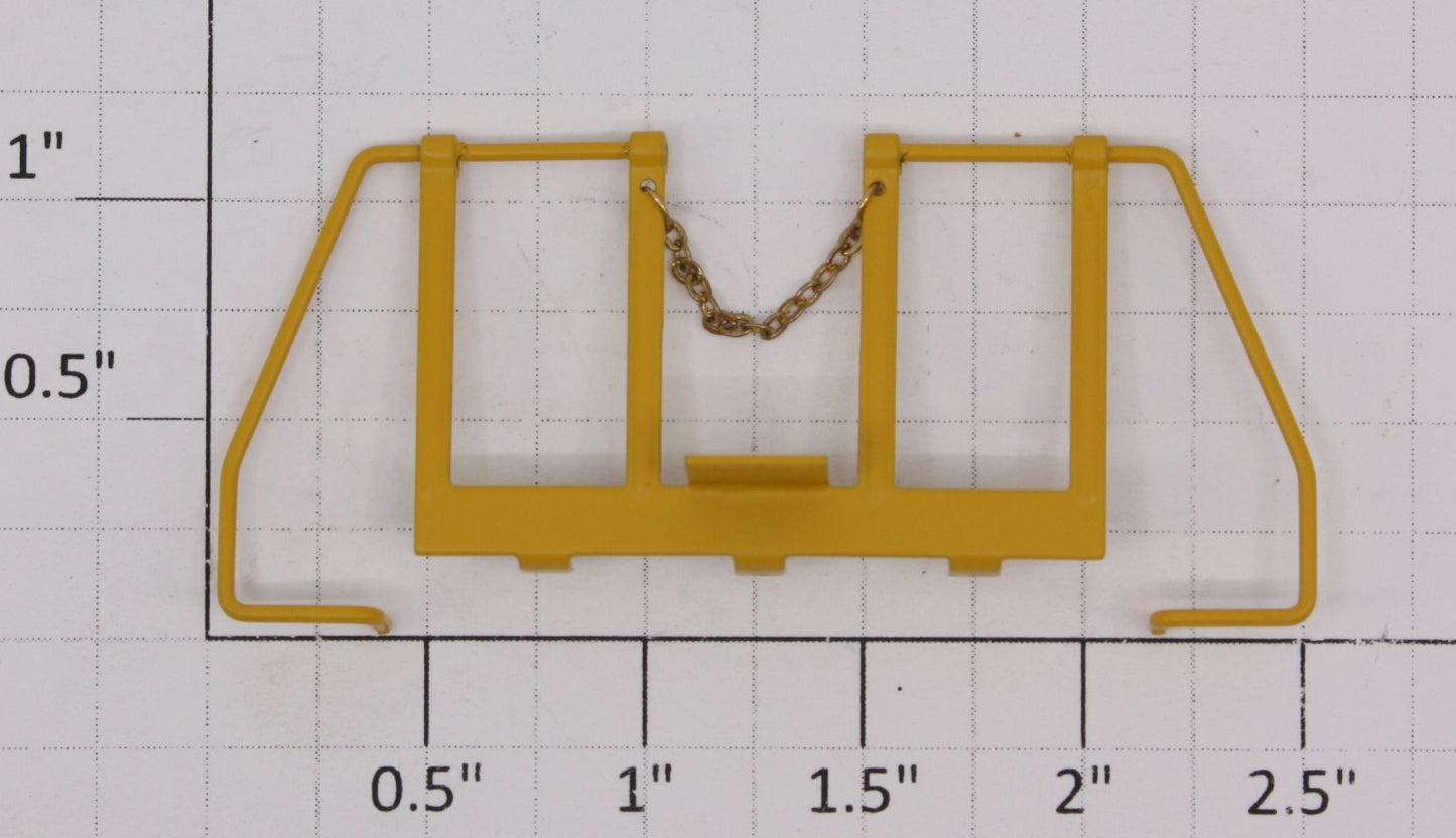 Lionel 18258-3 Santa Fe Dash-9 Rear Yellow End Railing with Chain