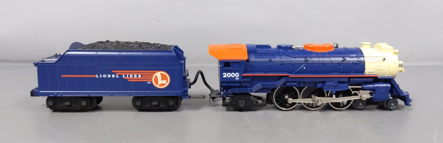 Lionel 6-28026 Lionel Lines 4-6-2 Blue/Orange Steam Locomotive & Tender #2000 EX/Box