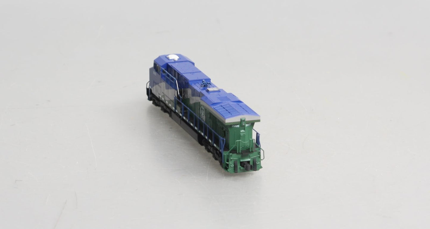 Kato 176-8911 N GE Demonstrator GS ES44AC 'GEVO' Diesel Locomotive #2005 LN/Box