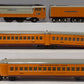 Lionel 250E Vintage O Prewar Hiawatha Steam Locomotive & Passenger Car Set VG