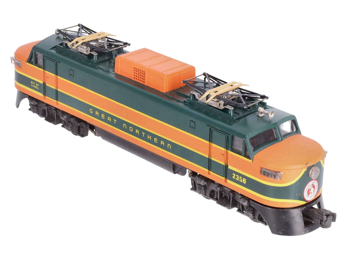 Lionel 2358 Vintage O Great Northern EP-5 Powered Electric Loco - Repainted VG