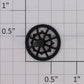 Lionel 87001-130 Black G Scale Boxcar Brake Wheel