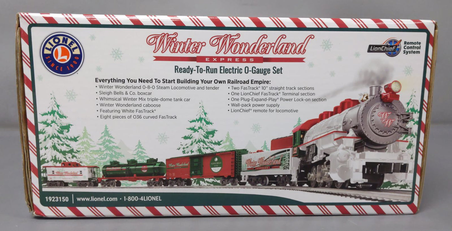 Lionel 1923150 Winter Wonderland LionChief O Gauge Train Set with Bluetooth