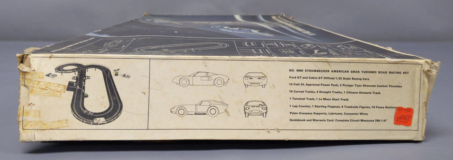 Strombecker American Gran Turismo Road Racing Layouts VG/Box