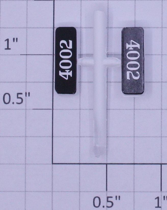 K-Line K2452-17-11 Alaska SD #4002# Rear Number Boards (Set of 2)