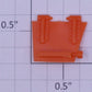 Lionel 17121-35 Orange Illinois Central Right Hand 3-Bay Hopper Door