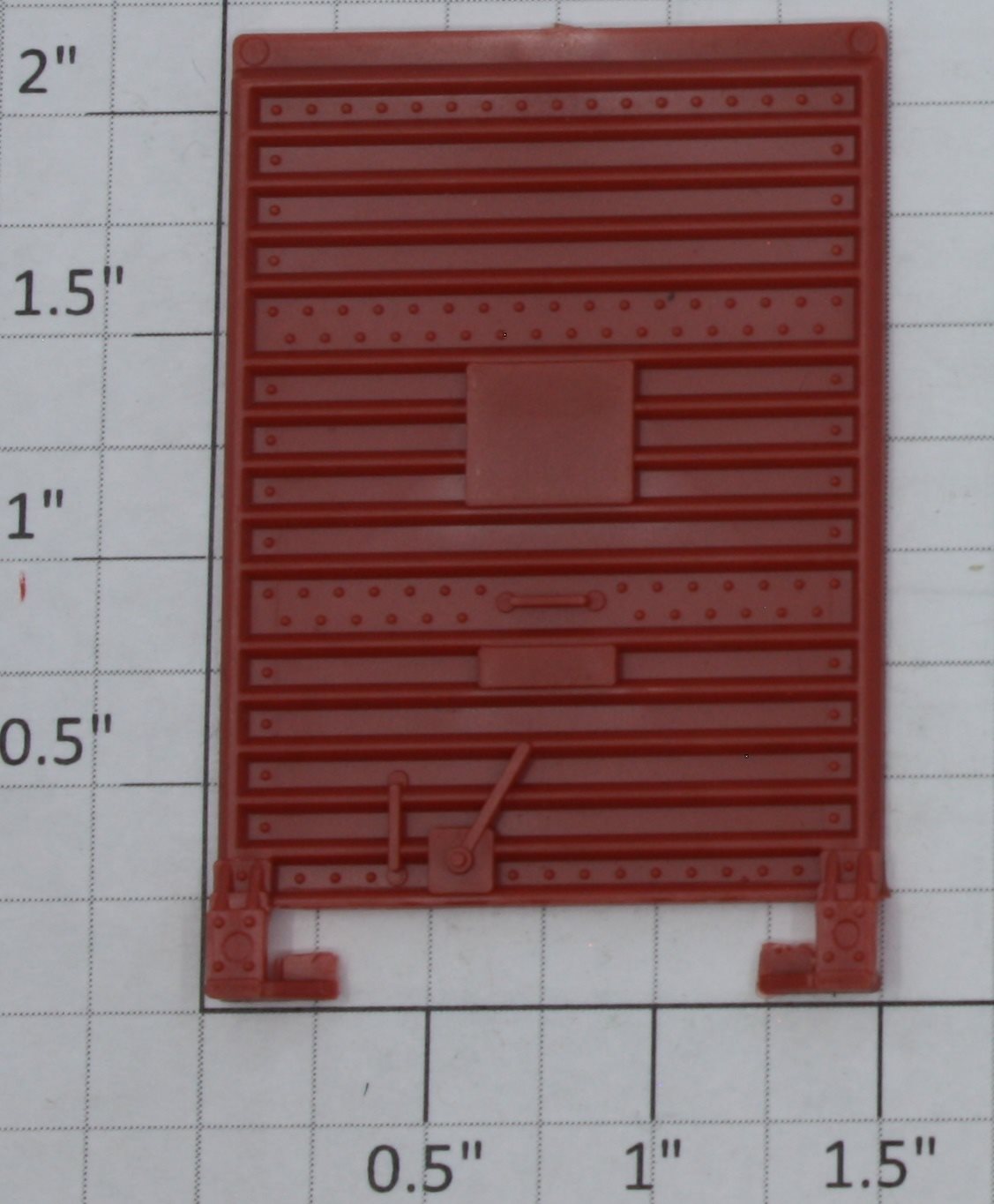 Lionel 17239-15 ATSF Texas Chief Red Boxcar Door with Guides