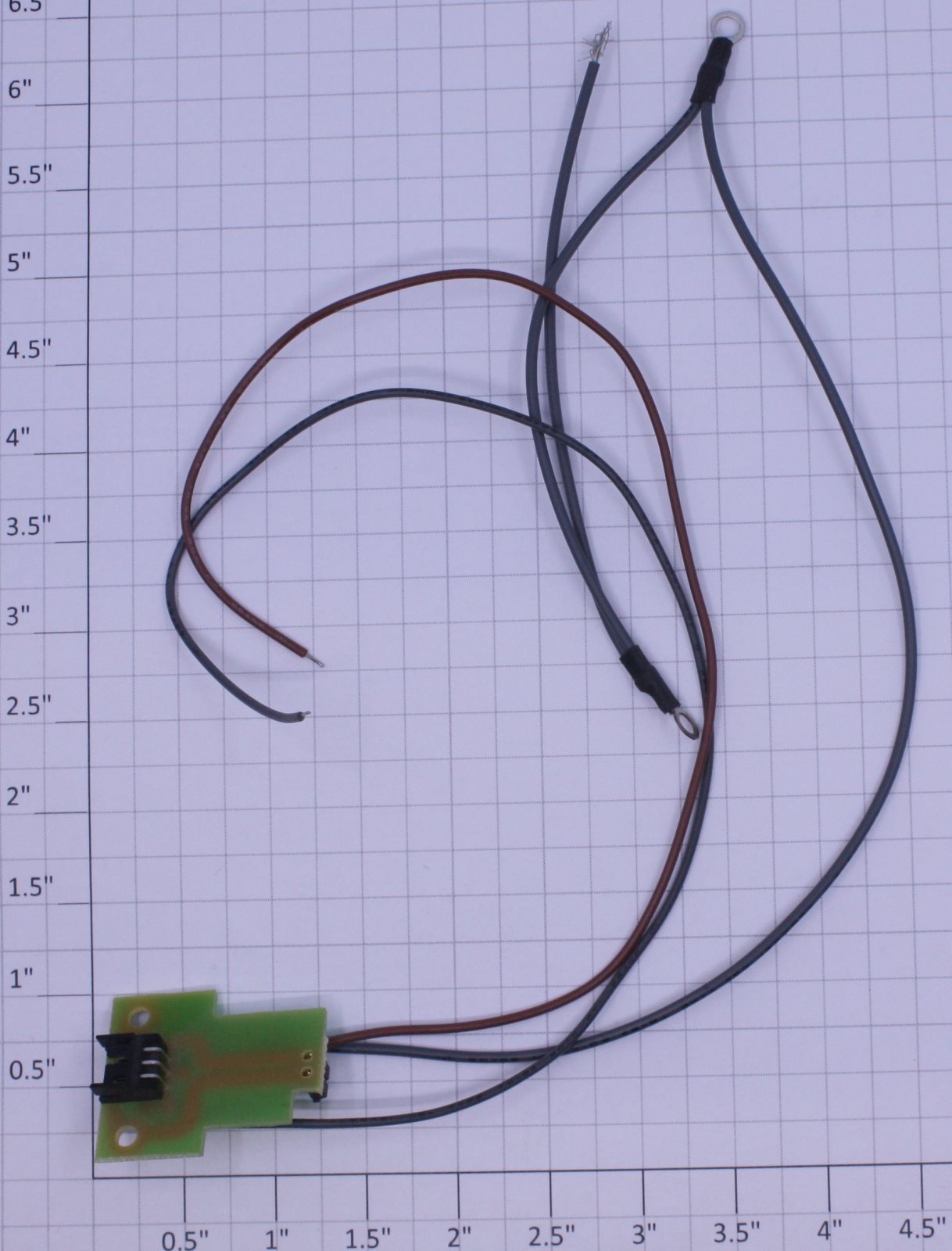 K-Line K3670-X021 2-Pin Light Socket PCB Circuit Board with Connector and Leads