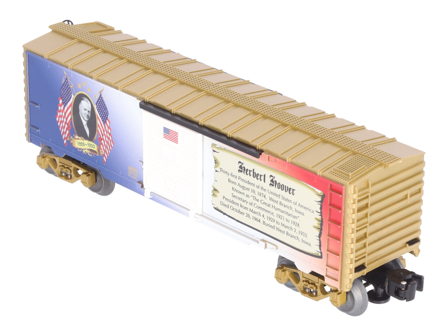 Lionel 6-82944 O Herbert Hoover USA Presidential Boxcar