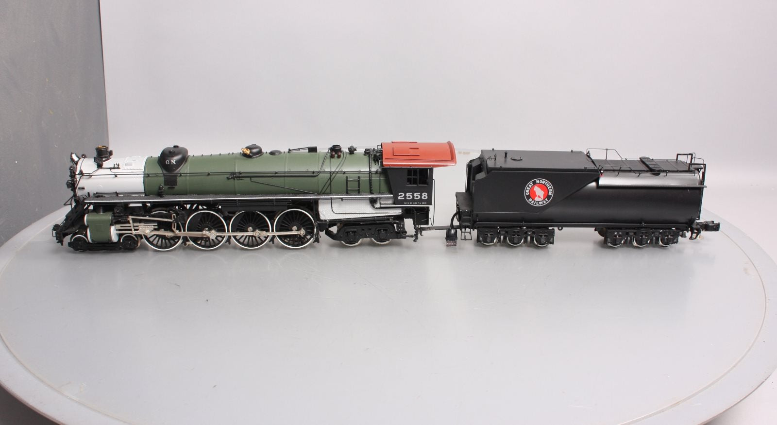 3rd Rail 2558 Brass 4-8-4 S-2 Great Northern Steam Locomotive (3-Rail) –  Trainz