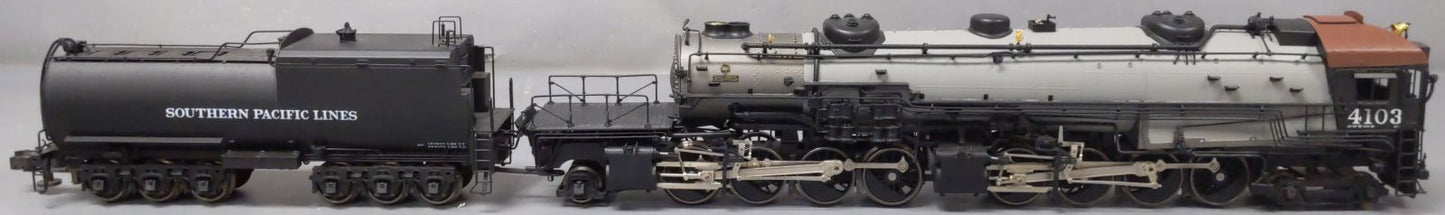 3rd Rail 4103 O BRASS SP Cab Forward Locomotive & Tender #4103 EX/Box