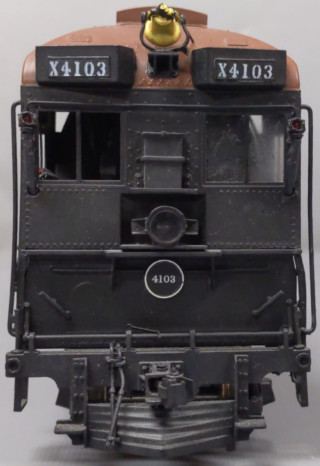 3rd Rail 4103 O BRASS SP Cab Forward Locomotive & Tender #4103 EX/Box