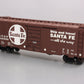 USA Trains R19200A G Santa Fe 40 Ft. PS-1 Simulated Steel Box Car