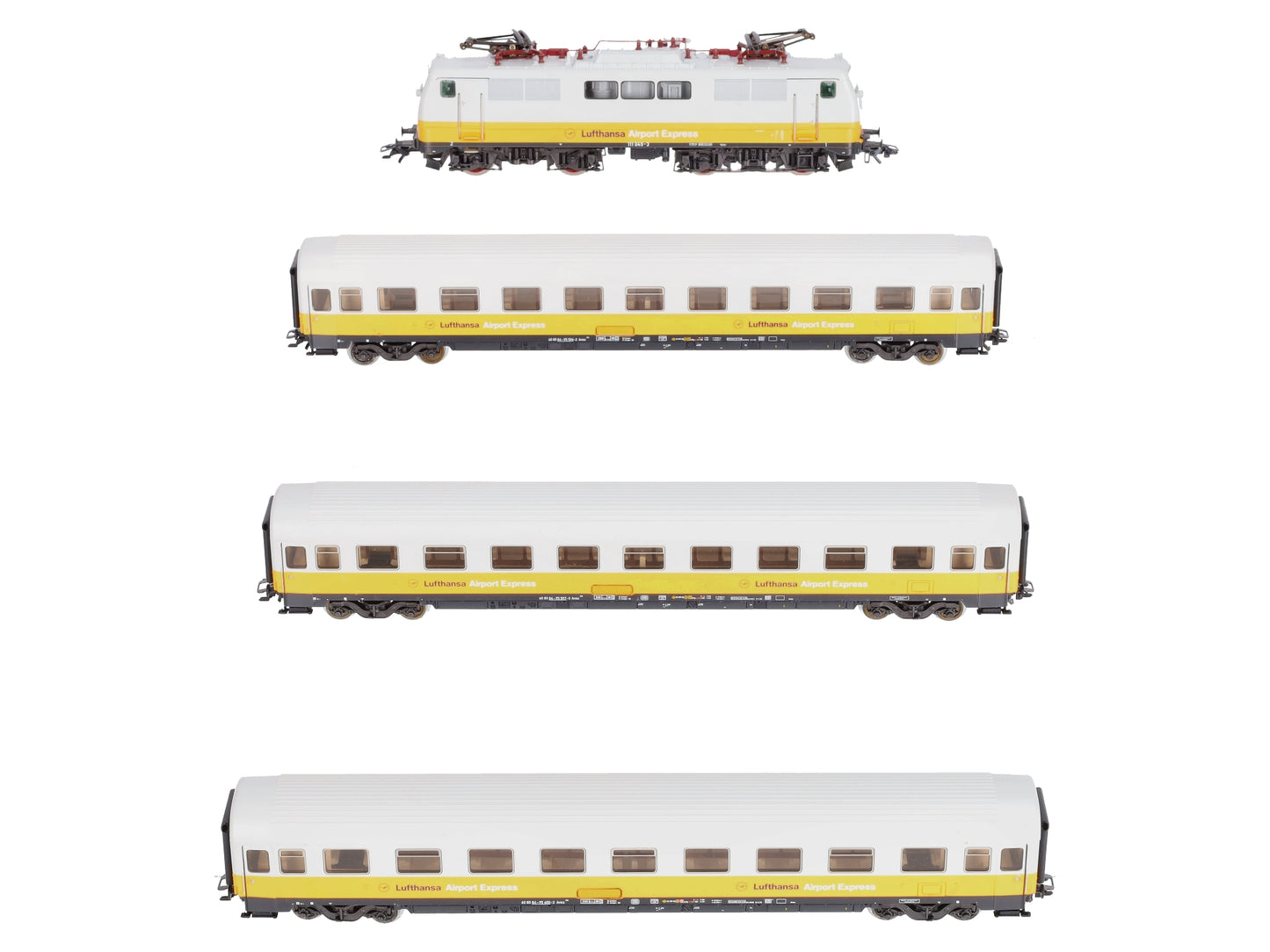 Marklin 2867 Lufthansa Airport-Express HO Gauge Electric Train Set EX/Box