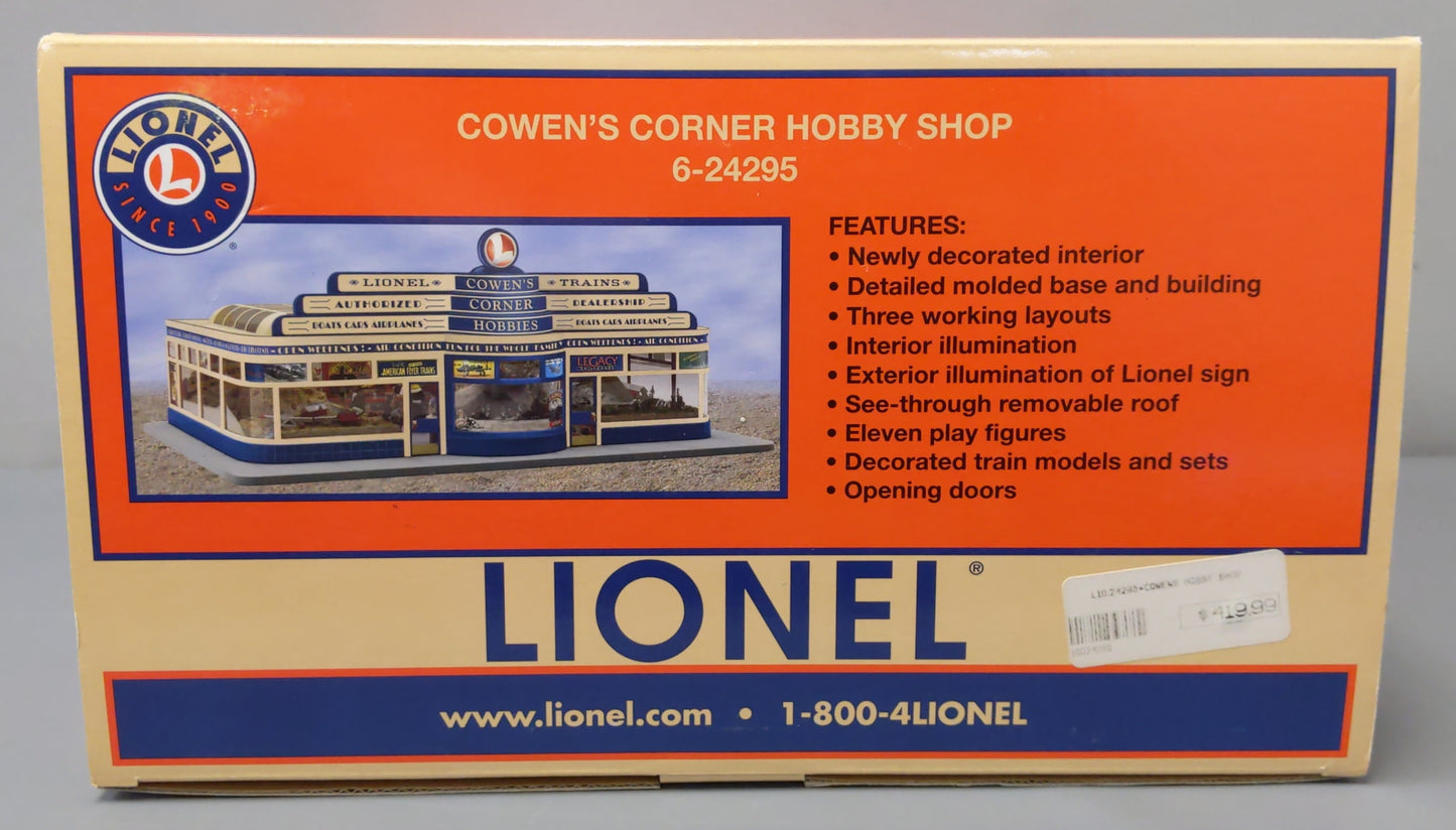 Lionel 6-24295 O Cowen's Corner Hobby Shop