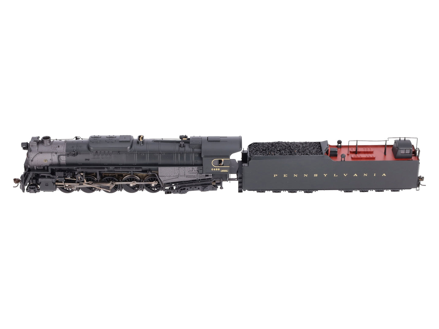 Broadway Limited 2222 HO PRR Class J1 2-10-4 Steam Locomotive w/Sound/DCC #6488